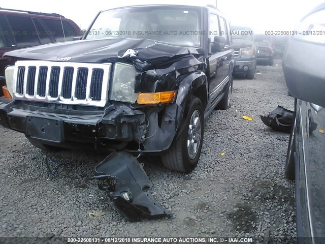 1J8HH48K77C691568 - 2007 JEEP COMMANDER შავი ფოტო 2
