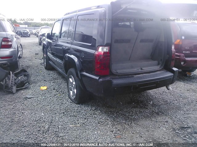 1J8HH48K77C691568 - 2007 JEEP COMMANDER შავი ფოტო 3