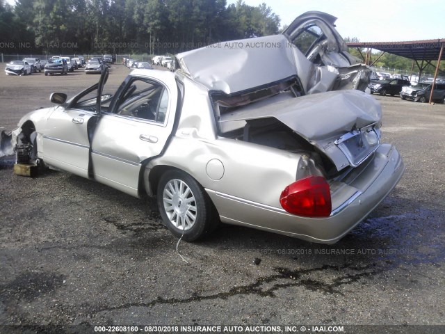 1LNHM81W84Y603645 - 2004 LINCOLN TOWN CAR EXECUTIVE/SIGNATURE თაფლისფერი ფოტო 3