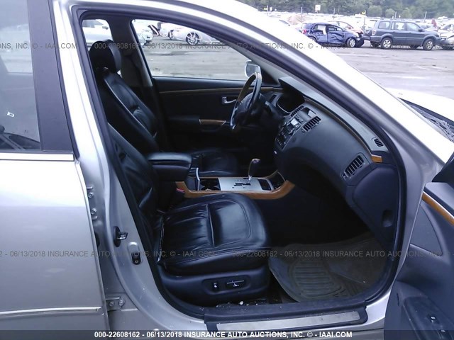 KMHFC46F77A144388 - 2007 HYUNDAI AZERA SE/LIMITED SILVER photo 5