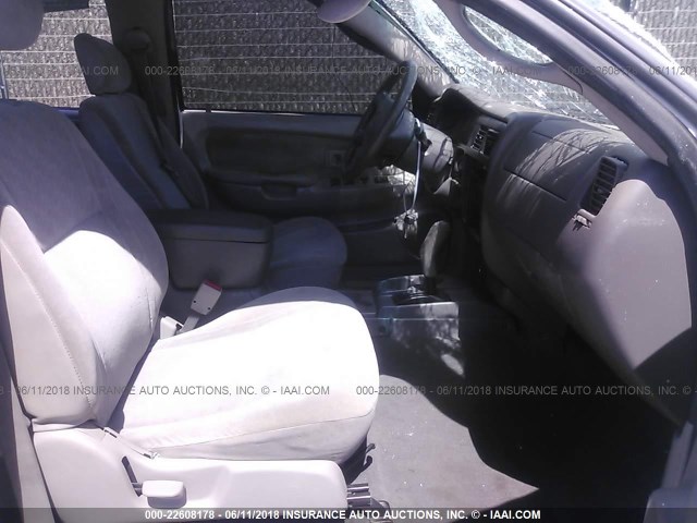 5TEGN92N41Z766280 - 2001 TOYOTA TACOMA DOUBLE CAB PRERUNNER WHITE photo 5