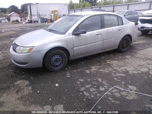 1G8AJ52F93Z124813 - 2003 SATURN ION LEVEL 2 Gümüş foto 2