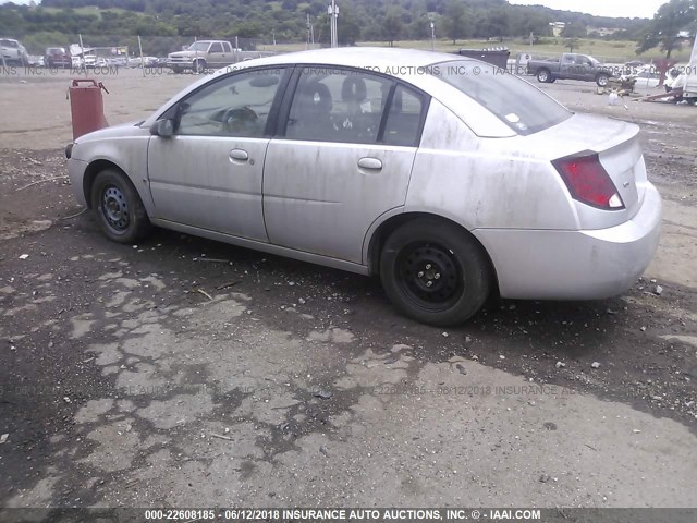1G8AJ52F93Z124813 - 2003 SATURN ION LEVEL 2 Gümüş foto 3