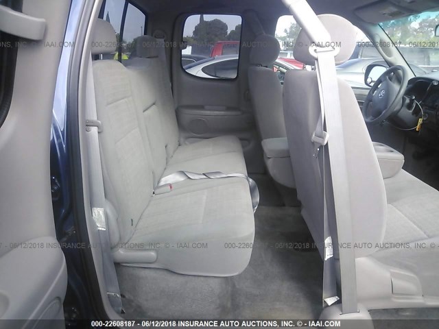 5TBRT34174S452770 - 2004 TOYOTA TUNDRA ACCESS CAB SR5 BLUE photo 8