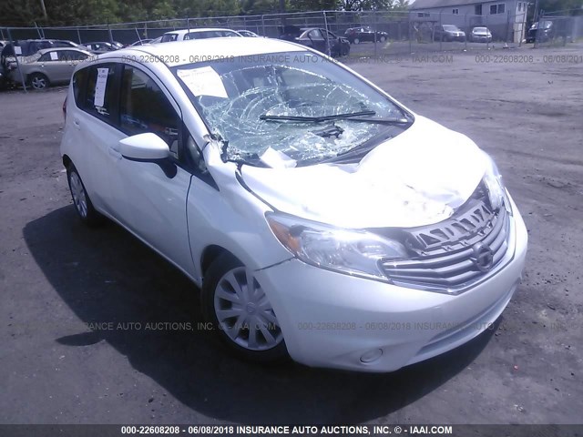 3N1CE2CP9FL441112 - 2015 NISSAN VERSA NOTE S/S PLUS/SV/SL/SR WHITE photo 1