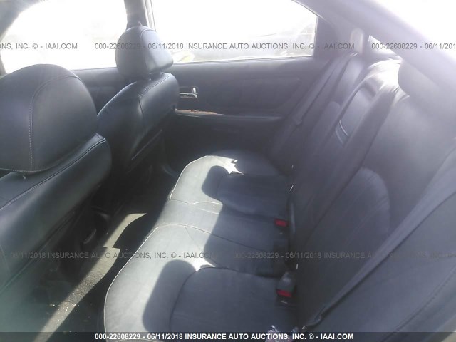 KMHWF35H13A895209 - 2003 HYUNDAI SONATA GLS/LX SILVER photo 8