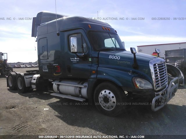 1FUJGLBG59LAM4093 - 2009 FREIGHTLINER CASCADIA 125  Dark Blue photo 1