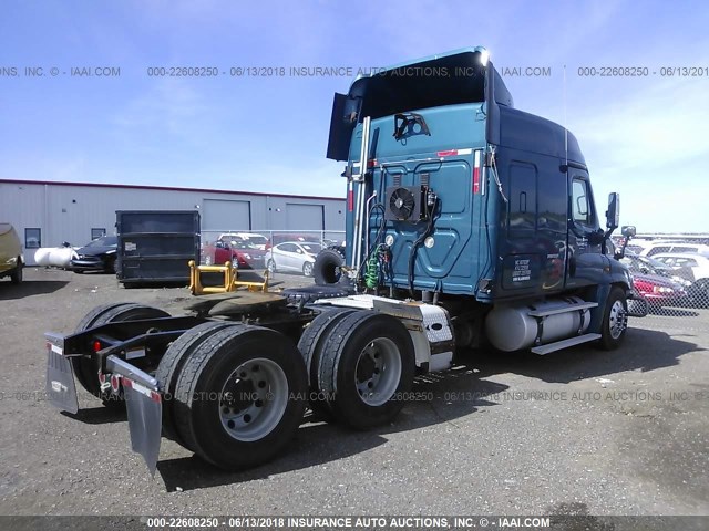 1FUJGLBG59LAM4093 - 2009 FREIGHTLINER CASCADIA 125  Dark Blue photo 4