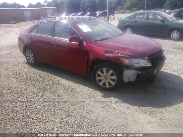 JTNBE46K973015157 - 2007 TOYOTA CAMRY NEW GENERAT CE/LE/XLE/SE RED photo 1