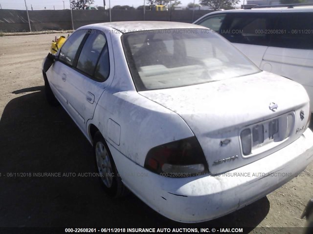 3N1CB51D02L614044 - 2002 NISSAN SENTRA XE/GXE WHITE photo 6