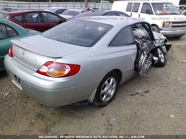 2T1CF28P22C596777 - 2002 TOYOTA CAMRY SOLARA SE/SLE Gümüş foto 4