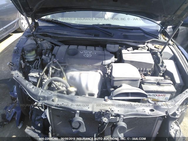 4T4BF3EK5AR054750 - 2010 TOYOTA CAMRY SE/LE/XLE 黑色 照片 10