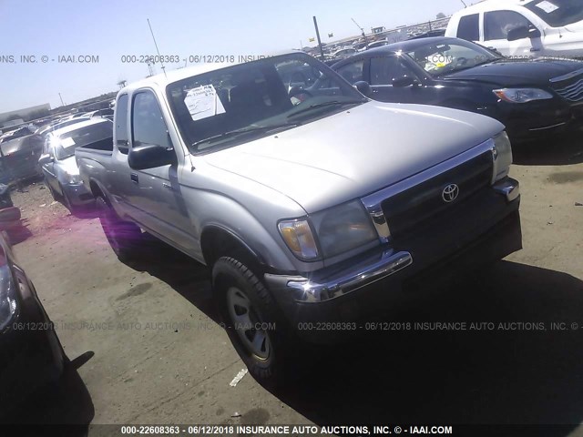 4TASM92N3YZ607006 - 2000 TOYOTA TACOMA XTRACAB PRERUNNER SILVER photo 1