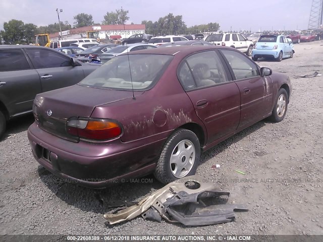 1G1NE52J016227836 - 2001 CHEVROLET MALIBU LS 栗色 照片 4