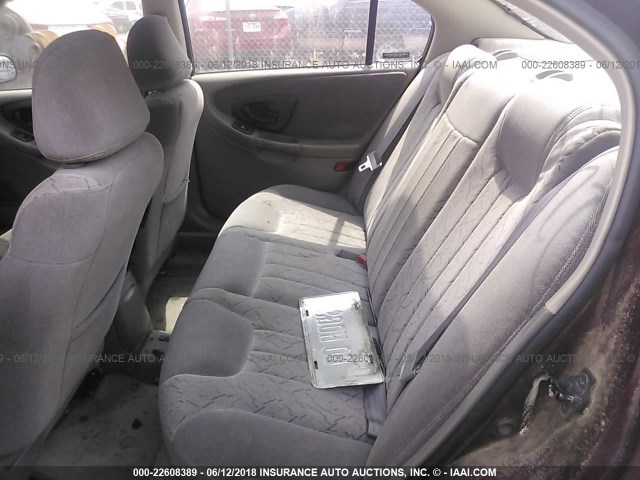 1G1NE52J016227836 - 2001 CHEVROLET MALIBU LS 栗色 照片 8