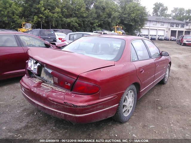 2G4WB52K4W1583889 - 1998 BUICK REGAL LS 红色 照片 4