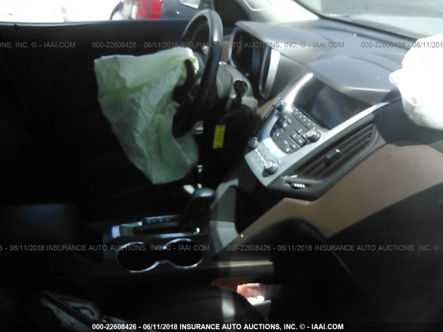 2GNALFEKXC6150287 - 2012 CHEVROLET EQUINOX LTZ SILVER photo 5