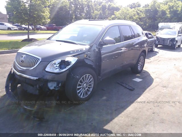 5GAEV23758J296670 - 2008 BUICK ENCLAVE CXL 棕色 照片 2