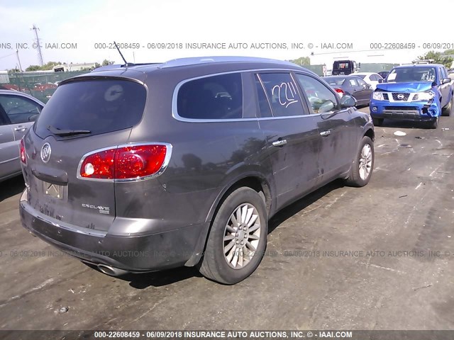 5GAEV23758J296670 - 2008 BUICK ENCLAVE CXL 棕色 照片 4