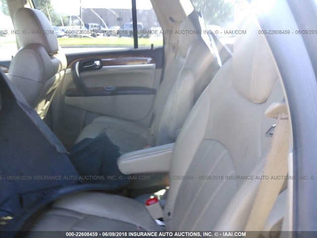 5GAEV23758J296670 - 2008 BUICK ENCLAVE CXL 棕色 照片 8