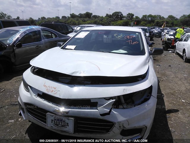 1G1ZB5ST8HF216170 - 2017 CHEVROLET MALIBU LS Ağ foto 6