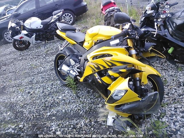 JYARJ16E88A005381 - 2008 YAMAHA YZFR6 YELLOW photo 1