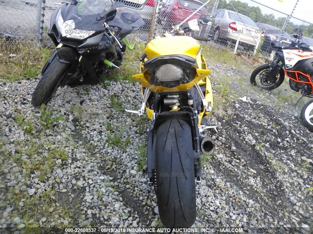 JYARJ16E88A005381 - 2008 YAMAHA YZFR6 YELLOW photo 6