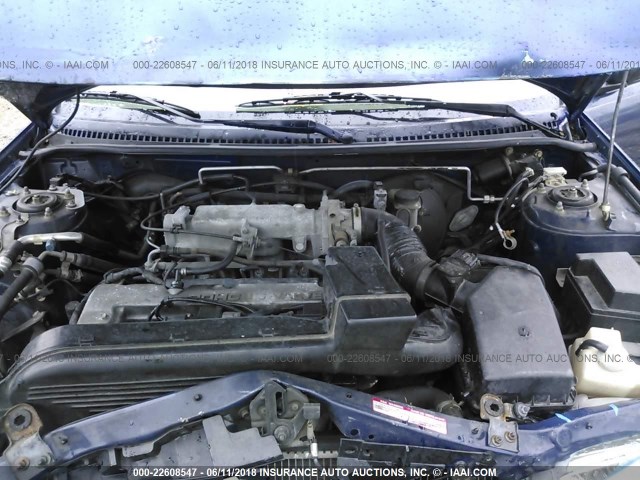 JM1BJ2224Y0240454 - 2000 MAZDA PROTEGE DX/LX BLUE photo 10