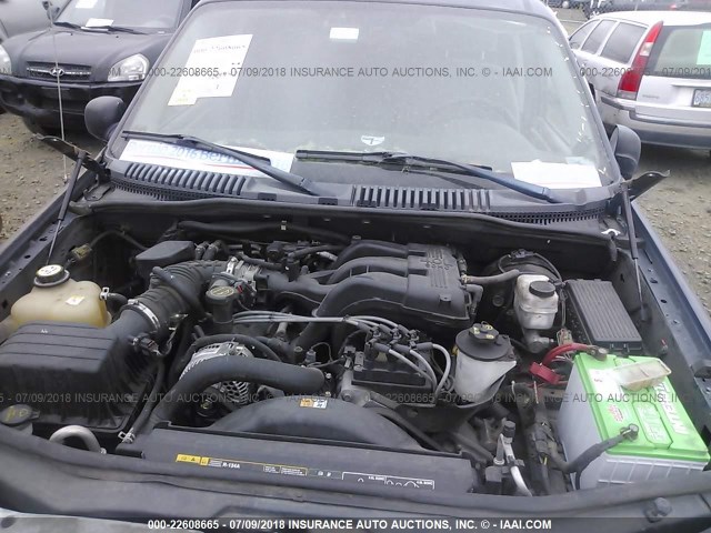 1FMZU73K95UB11451 - 2005 FORD EXPLORER XLT/XLT SPORT/NBX 蓝色 照片 10