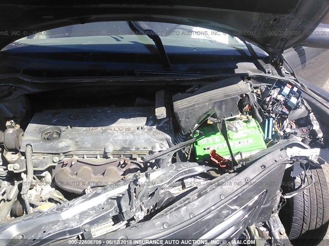 4T1BE46K19U401472 - 2009 TOYOTA CAMRY SE/LE/XLE GRAY photo 10