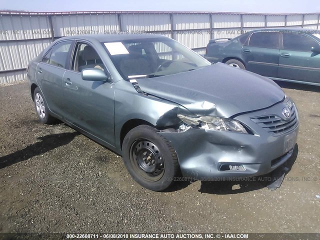 4T1BE46K77U679824 - 2007 TOYOTA CAMRY NEW GENERAT CE/LE/XLE/SE GREEN photo 1