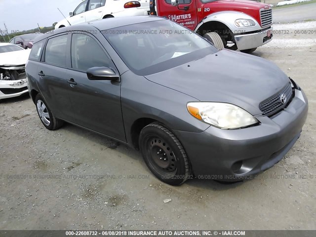 2T1KR32E77C660156 - 2007 TOYOTA COROLLA MATRIX XR GRAY photo 1