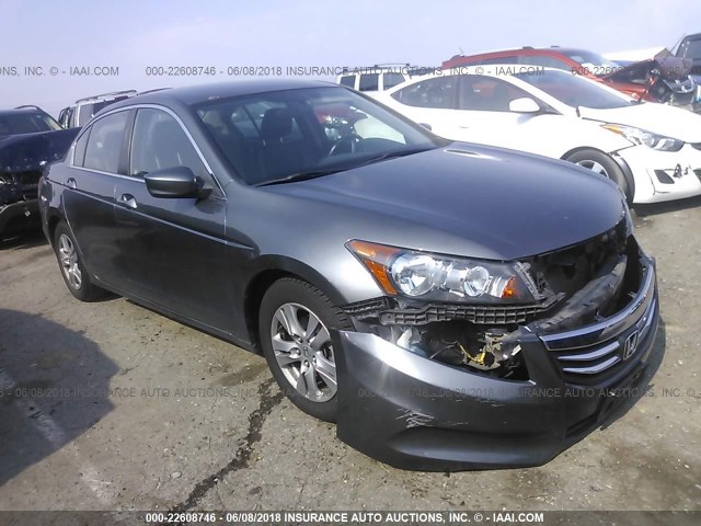 1HGCP2F61CA106022 - 2012 HONDA ACCORD SE BLUE photo 1