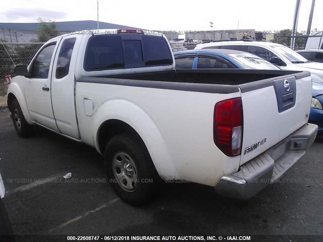 1N6BD06TX5C440325 - 2005 NISSAN FRONTIER KING CAB XE WHITE photo 3