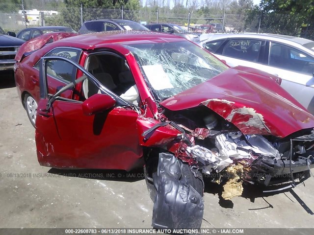4T4BE46K49R050174 - 2009 TOYOTA CAMRY SE/LE/XLE RED photo 1