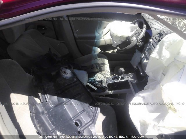 4T4BE46K49R050174 - 2009 TOYOTA CAMRY SE/LE/XLE RED photo 5