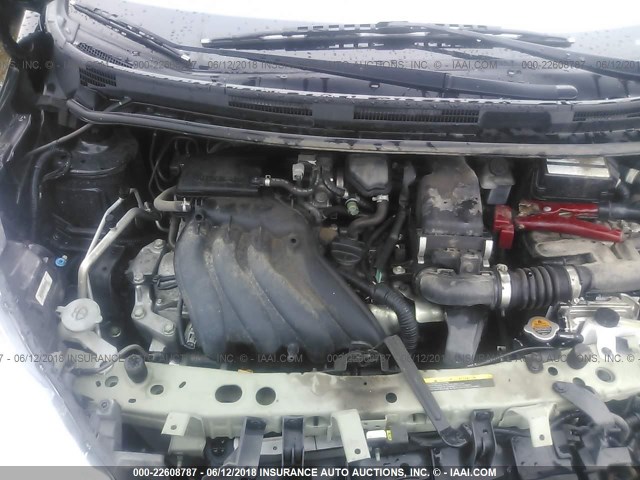 3N1CE2CP0GL357066 - 2016 NISSAN VERSA NOTE S/S PLUS/SV/SL/SR BLACK photo 10