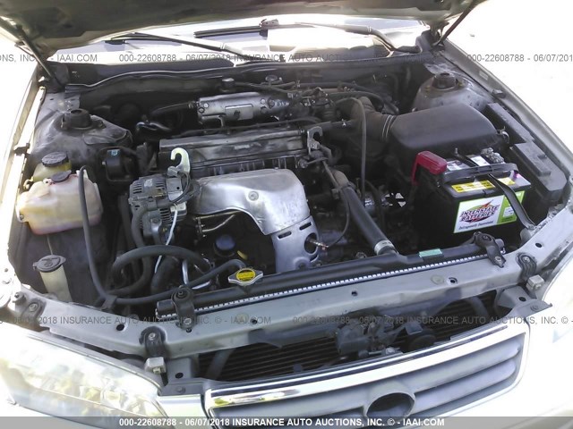 4T1BG22K81U791558 - 2001 TOYOTA CAMRY CE/LE/XLE 银色 照片 10