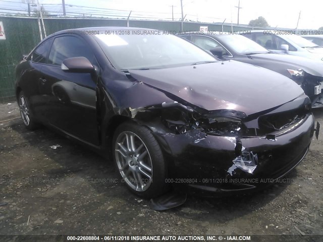 JTKDE167280266847 - 2008 TOYOTA SCION TC 栗色 照片 1