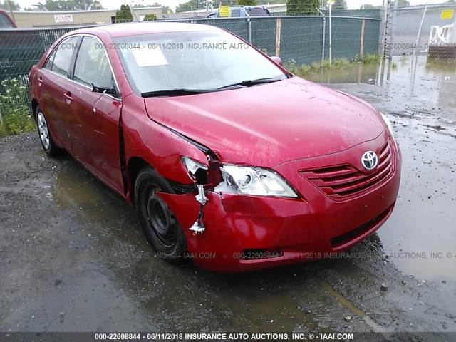 4T1BE46K87U050623 - 2007 TOYOTA CAMRY NEW GENERAT CE/LE/XLE/SE RED photo 6