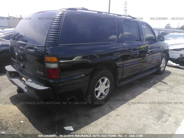 1GKFK66U02J123980 - 2002 GMC DENALI XL K1500 BLACK photo 4