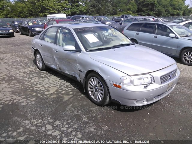 YV1TS592261443756 - 2006 VOLVO S80 2.5T SILVER photo 1