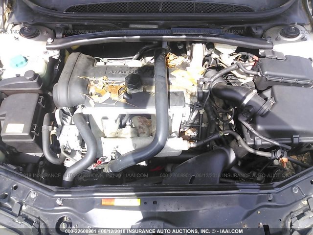 YV1TS592261443756 - 2006 VOLVO S80 2.5T SILVER photo 10