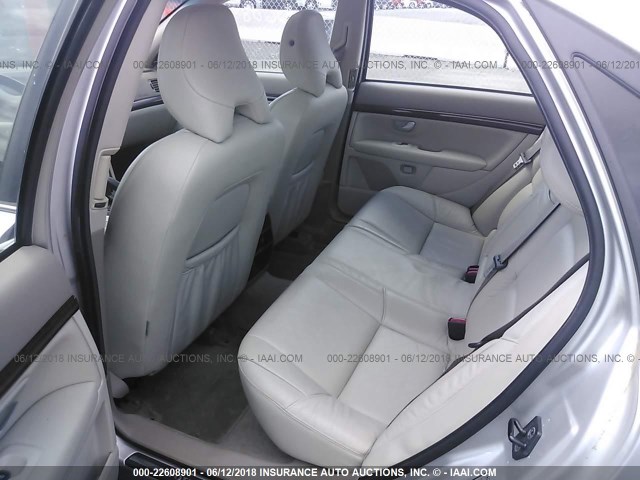 YV1TS592261443756 - 2006 VOLVO S80 2.5T SILVER photo 8