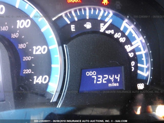 4T1BD1FK3CU049293 - 2012 TOYOTA CAMRY HYBRID/LE/XLE 浅蓝色 照片 7