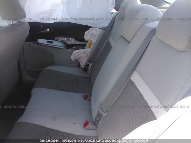 4T1BD1FK3CU049293 - 2012 TOYOTA CAMRY HYBRID/LE/XLE 浅蓝色 照片 8