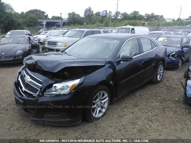 1G11C5SA1DF194483 - 2013 CHEVROLET MALIBU 1LT 黑色 照片 2