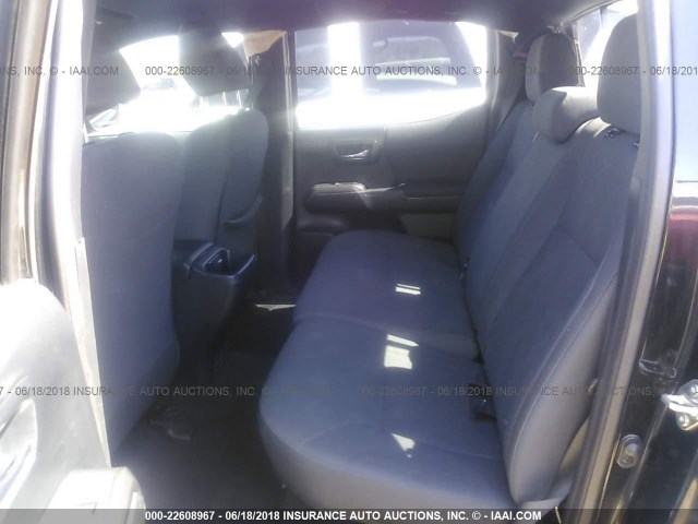 3TMDZ5BNXHM023324 - 2017 TOYOTA TACOMA DBL CAB/SR5/TRD SPORT/OR BLACK photo 8