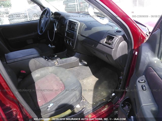 1FMZU73K55UB61800 - 2005 FORD EXPLORER XLT/XLT SPORT/NBX 栗色 照片 5