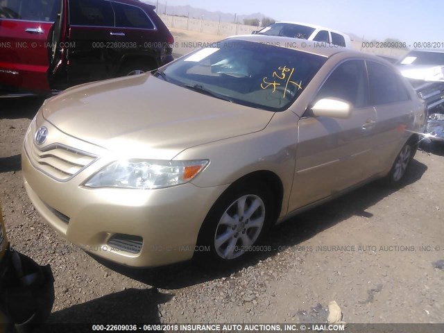 4T1BK3EK3AU102526 - 2010 TOYOTA CAMRY SE/LE/XLE 棕色 照片 2